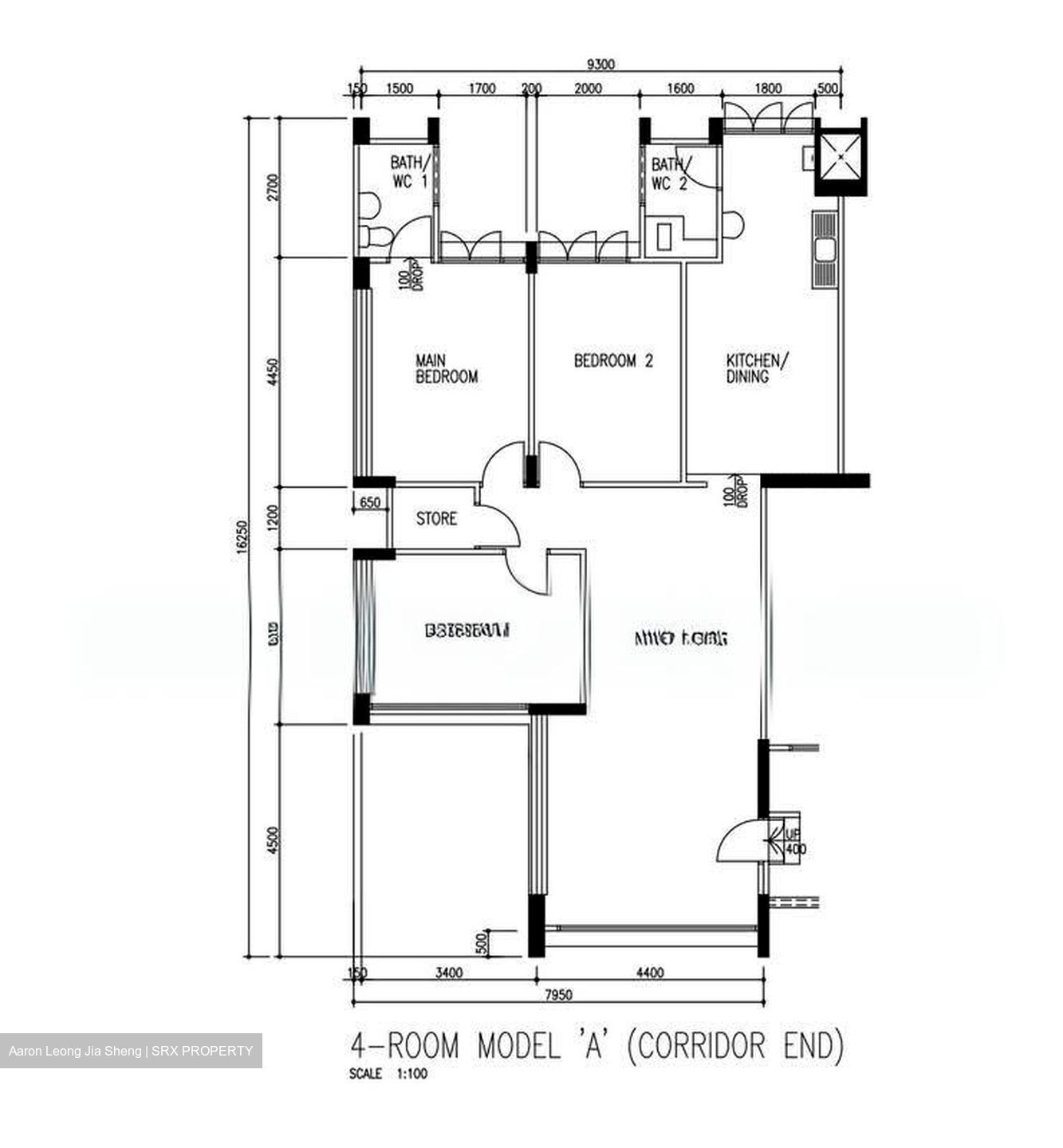 Blk 57 Ping-an Gardens (Bedok), HDB 4 Rooms #550224931